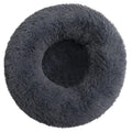 Round Plush Pet Bed – Cozy and Warm for Cats and Dogs-My Little Pet