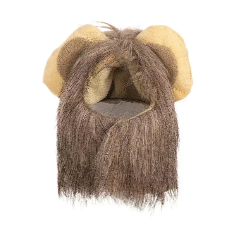 Lion Mane Cat Costume Wig-My Little Pet