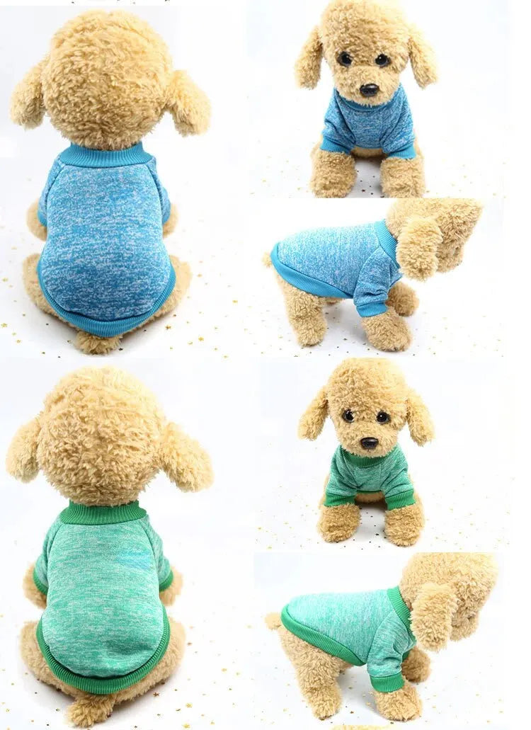 Stylish Pet Sweater for Dogs and Cats - Suitable for Spring, Autumn, and Winter-My Little Pet