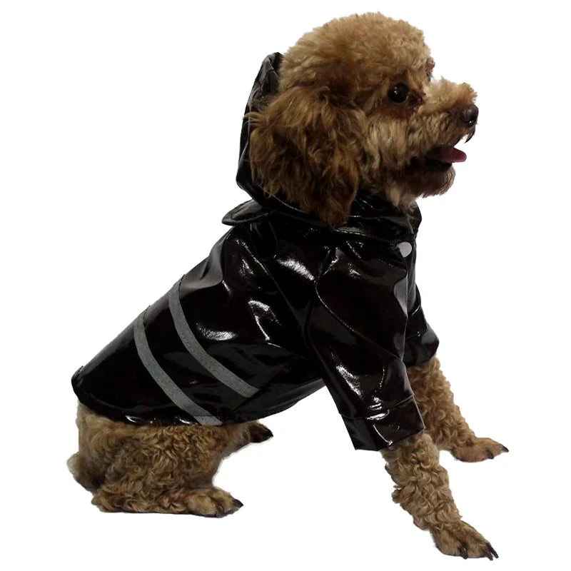 Reflective Waterproof Dog Raincoat for Small Pets-My Little Pet