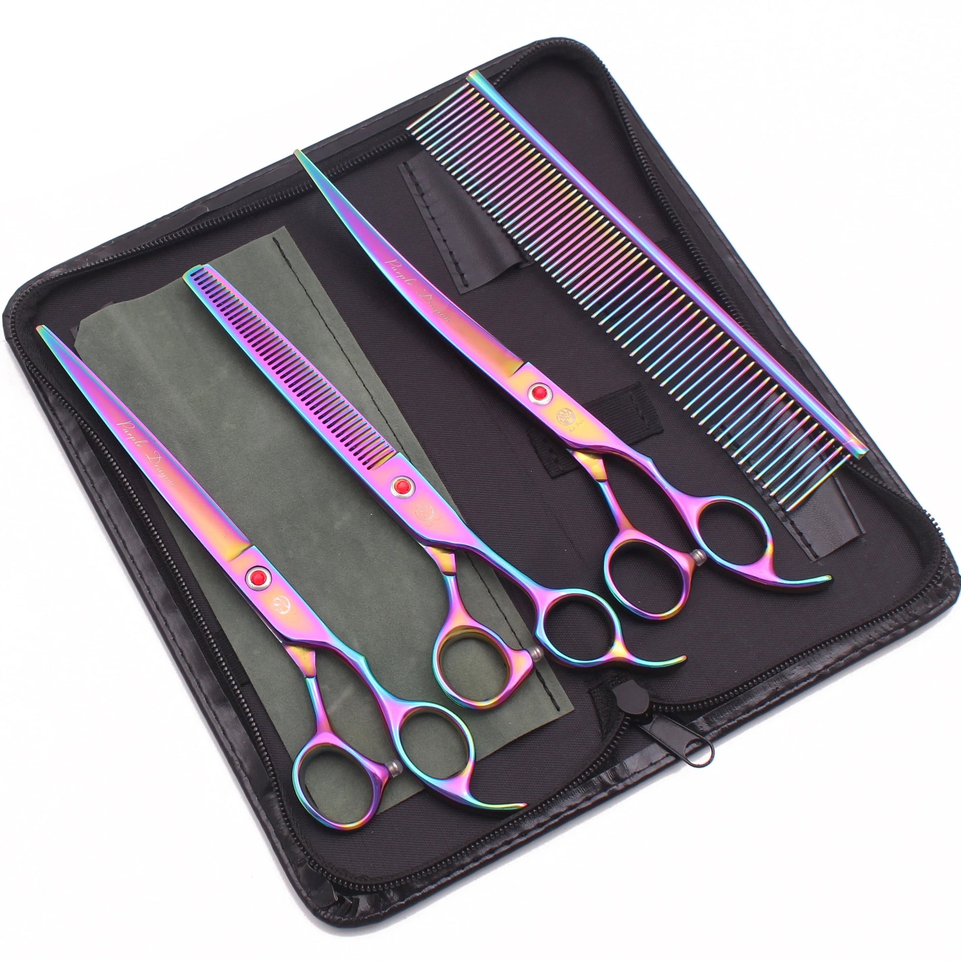 Professional Pet Grooming Scissors Set for Dogs and Cats-My Little Pet