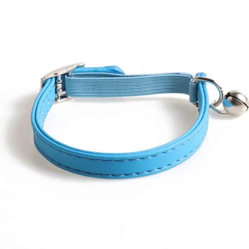 Adjustable and Comfortable Cat Collar with Bell-My Little Pet