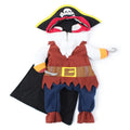 Pirate Costume for Cats and Dogs - Halloween and Party Dress-Up Outfit-My Little Pet