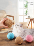 Sisal Cat Scratch Ball - 10cm Interactive Toy-My Little Pet