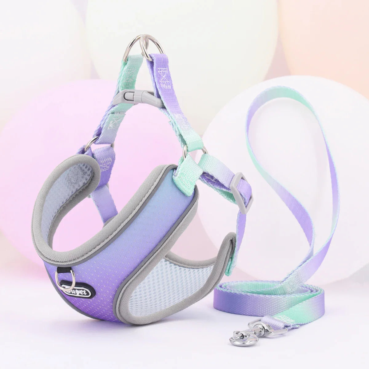 Supet Adjustable Pet Harness - Reflective and Breathable Vest for Dogs and Cats-My Little Pet