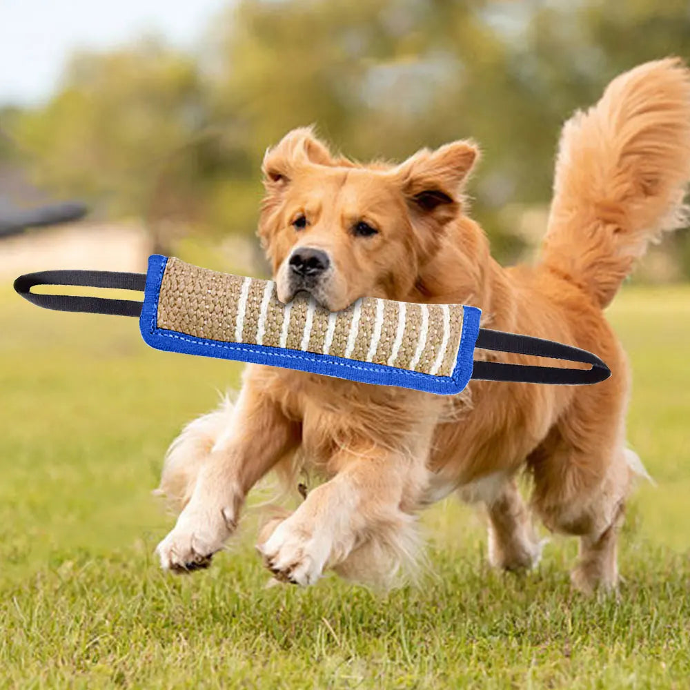 Jaoseko Dog Training Chew Toys - Durable Linen Bite Rods for Teeth Grinding and Interactive Play-My Little Pet