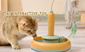 Interactive Feather Cat Toy with 360° Rotating Turntable for Indoor Cats-My Little Pet