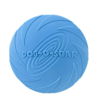 Interactive Silicone Dog Flying Disk Toy – Eco-Friendly, Anti-Chew, Puppy Training Pet Supply-My Little Pet