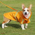 Waterproof Reflective Raincoat for Large Dogs-My Little Pet