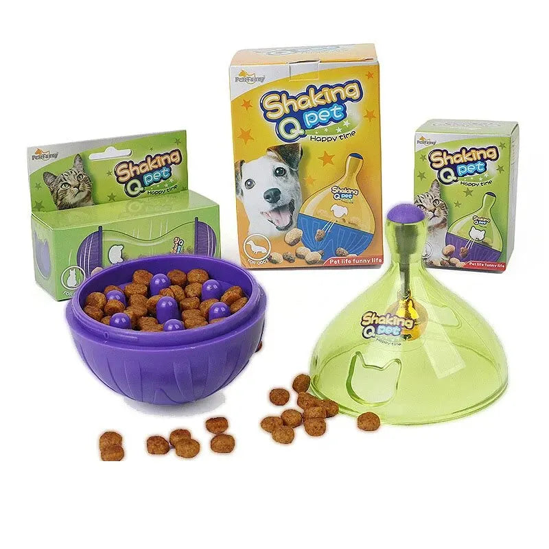 Interactive Tumbler Food Dispenser Toy for Cats and Dogs-My Little Pet