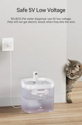 Transparent Automatic Water Fountain for Pets-My Little Pet