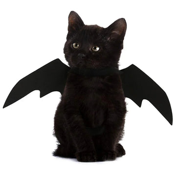 Halloween Bat Wings Costume for Cats and Small Dogs - Fun Cosplay Party Outfit-My Little Pet