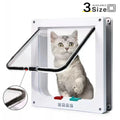 Magnetic Cat Flap Door with 4-Way Lock-My Little Pet