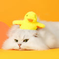 Interactive Flapping Duck Cat Toy with Vibration Sensor and Rechargeable Battery-My Little Pet