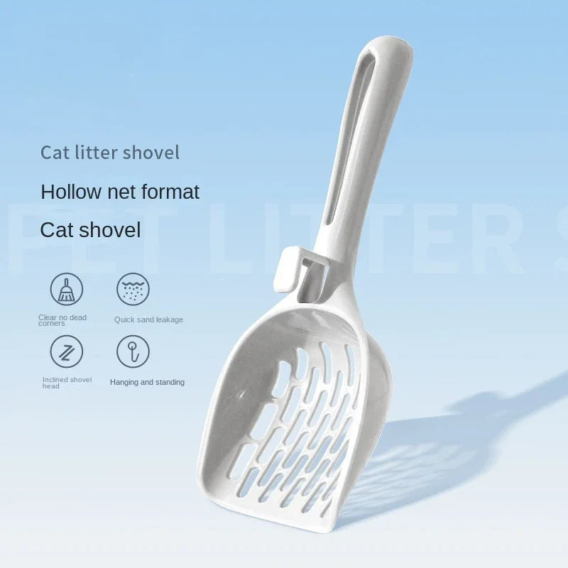 Plastic Cat Litter Scoop with Base-My Little Pet