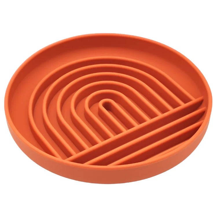 Anti-Slip Slow Feeder Bowl for Small Dogs and Cats-My Little Pet