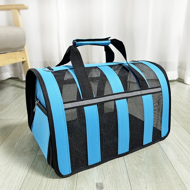 Portable Breathable Pet Carrier Bag for Small to Medium Dogs and Cats-My Little Pet