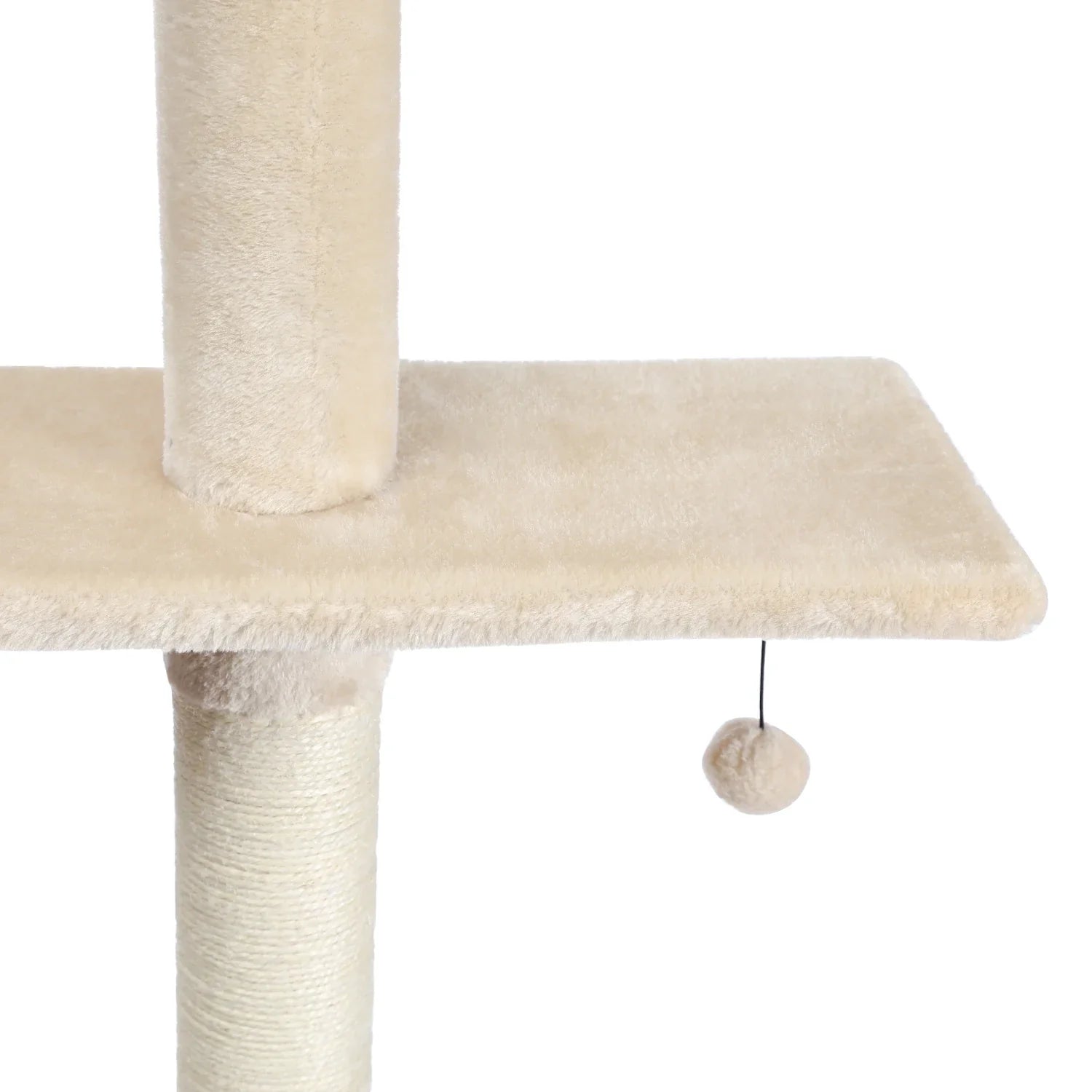 Floor-to-Ceiling Cat Tree - 228-274cm Tall Cat Climbing Tower-My Little Pet