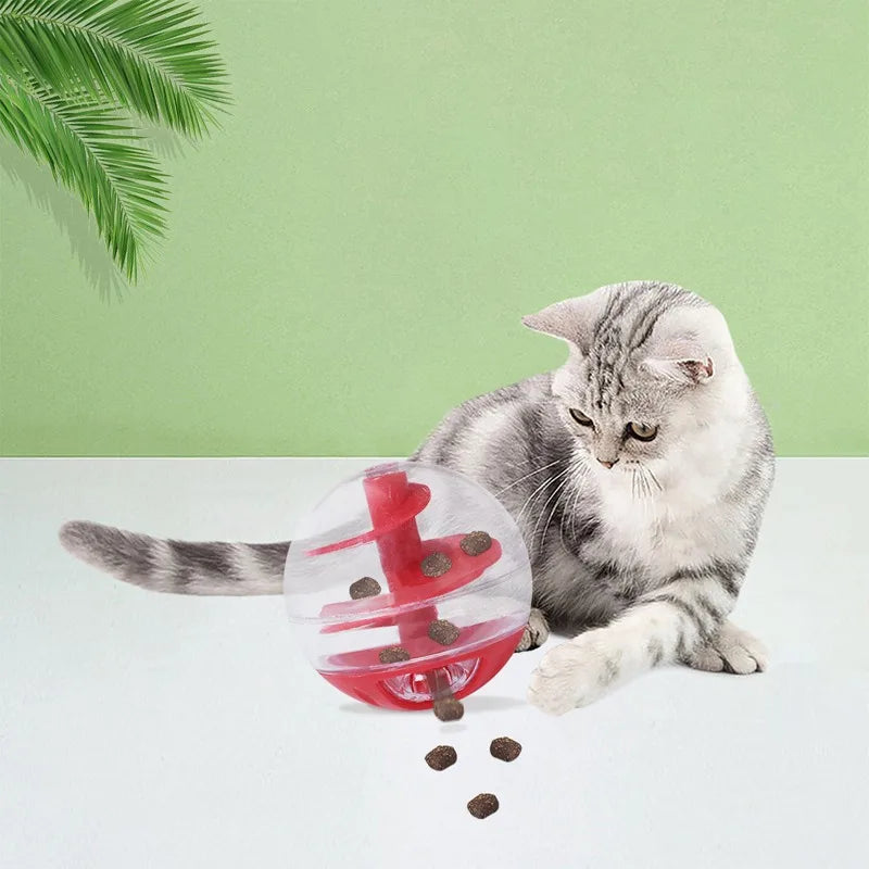 Interactive Cat Feeding Ball Toy-My Little Pet