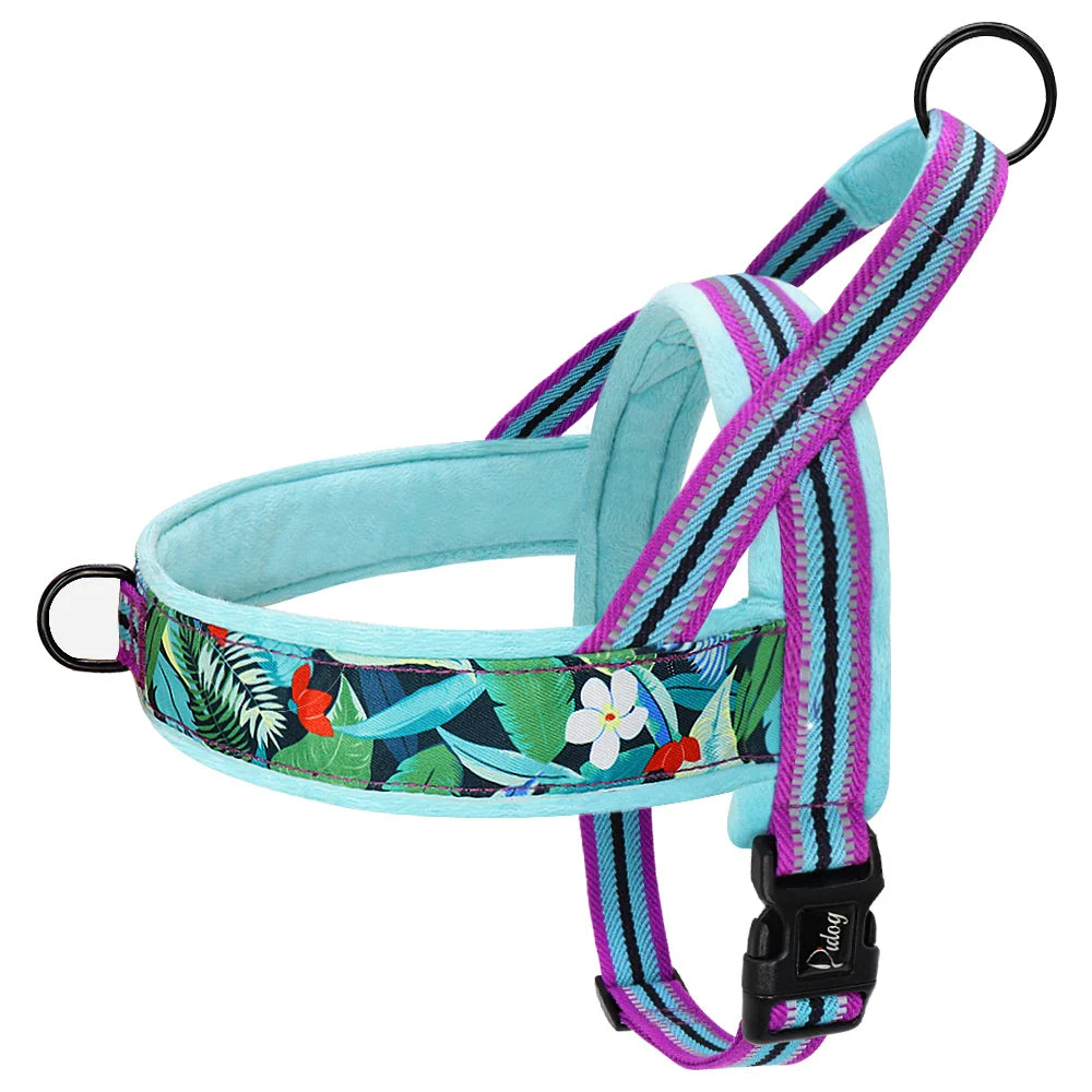 Adjustable Winter Dog Harness Vest with Padded Comfort-My Little Pet