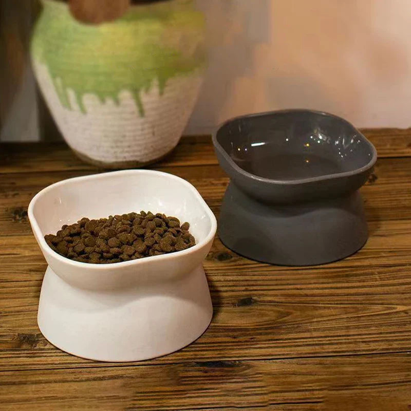 Elevated Dual-Use Pet Feeder for Cats and Dogs-My Little Pet